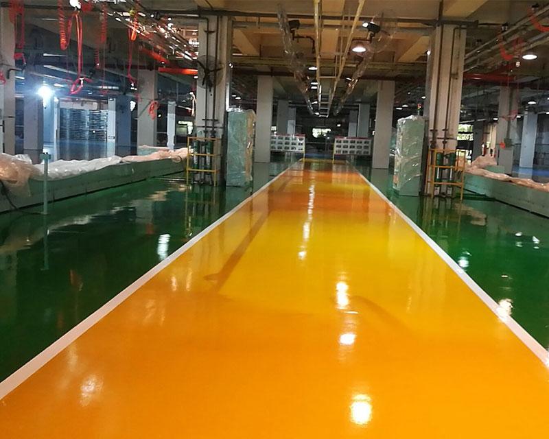 环氧地坪漆工程